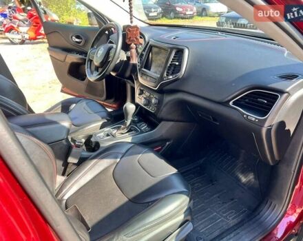 Красный Джип Чероки, объемом двигателя 3.24 л и пробегом 87 тыс. км за 19999 $, фото 1 на Automoto.ua