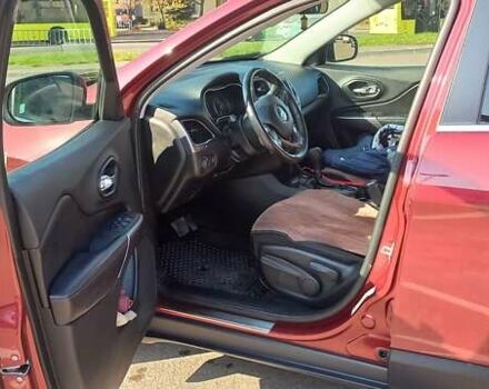 Красный Джип Чероки, объемом двигателя 3.2 л и пробегом 153 тыс. км за 16600 $, фото 12 на Automoto.ua