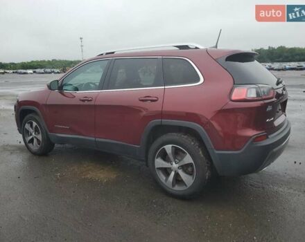 Красный Джип Чероки, объемом двигателя 3.24 л и пробегом 122 тыс. км за 3100 $, фото 1 на Automoto.ua