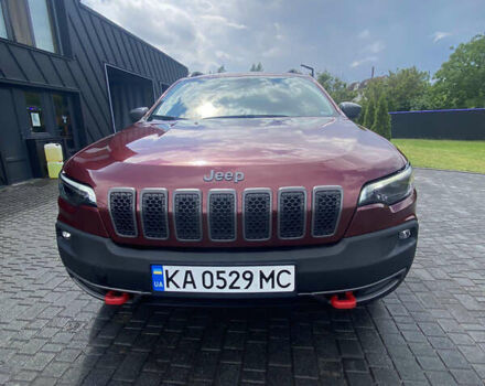 Червоний Джип Cherokee, об'ємом двигуна 2 л та пробігом 60 тис. км за 19500 $, фото 2 на Automoto.ua