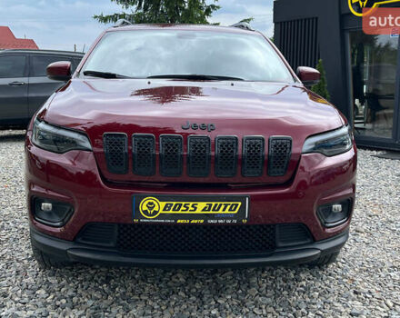 Красный Джип Чероки, объемом двигателя 2.36 л и пробегом 16 тыс. км за 19400 $, фото 1 на Automoto.ua