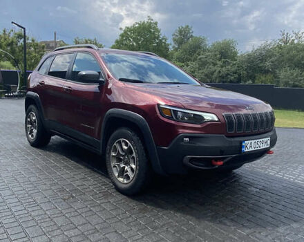 Червоний Джип Cherokee, об'ємом двигуна 2 л та пробігом 60 тис. км за 19500 $, фото 4 на Automoto.ua