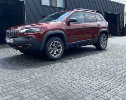 Червоний Джип Cherokee, об'ємом двигуна 2 л та пробігом 60 тис. км за 19500 $, фото 9 на Automoto.ua