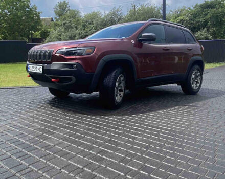 Червоний Джип Cherokee, об'ємом двигуна 2 л та пробігом 60 тис. км за 19500 $, фото 6 на Automoto.ua