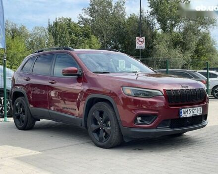 Красный Джип Чероки, объемом двигателя 2.4 л и пробегом 65 тыс. км за 17555 $, фото 8 на Automoto.ua