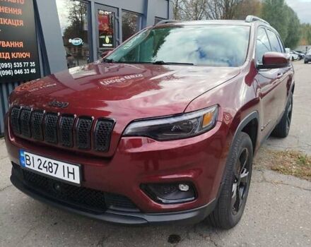 Красный Джип Чероки, объемом двигателя 2.36 л и пробегом 44 тыс. км за 19500 $, фото 1 на Automoto.ua