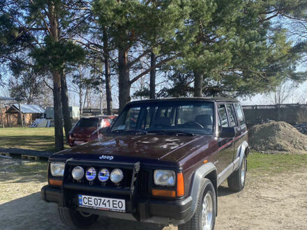 Червоний Джип Cherokee, об'ємом двигуна 2.07 л та пробігом 206 тис. км за 7500 $, фото 1 на Automoto.ua