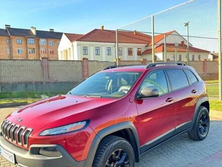 Червоний Джип Cherokee, об'ємом двигуна 3.24 л та пробігом 187 тис. км за 14000 $, фото 1 на Automoto.ua