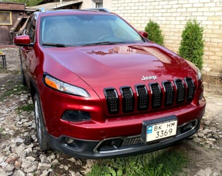 Червоний Джип Cherokee, об'ємом двигуна 3.2 л та пробігом 163 тис. км за 18200 $, фото 1 на Automoto.ua