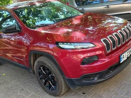 Джип Cherokee 2014 у Ирпене на Automoto.ua Червоний Джип Cherokee, об'ємом двигуна 2.36 л та пробігом 158 тис. км за 15000 $, фото 1 на Automoto.ua