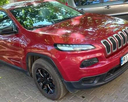 Червоний Джип Cherokee, об'ємом двигуна 2.36 л та пробігом 158 тис. км за 15000 $, фото 1 на Automoto.ua