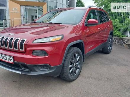 Червоний Джип Cherokee, об'ємом двигуна 3.2 л та пробігом 167 тис. км за 12700 $, фото 1 на Automoto.ua