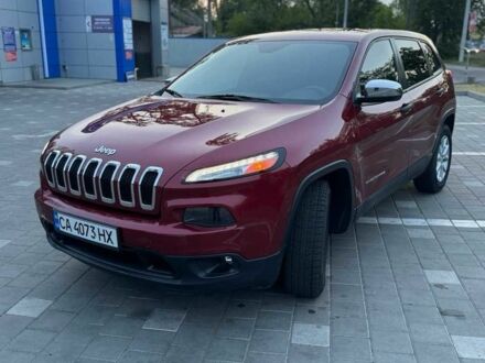 Червоний Джип Cherokee, об'ємом двигуна 2.4 л та пробігом 124 тис. км за 13000 $, фото 1 на Automoto.ua