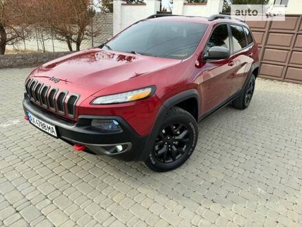 Червоний Джип Cherokee, об'ємом двигуна 3.2 л та пробігом 71 тис. км за 17400 $, фото 1 на Automoto.ua