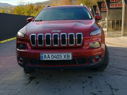 Красный Джип Чероки, объемом двигателя 2.4 л и пробегом 177 тыс. км за 11900 $, фото 1 на Automoto.ua