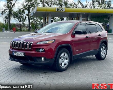 Червоний Джип Cherokee, об'ємом двигуна 2.4 л та пробігом 107 тис. км за 15500 $, фото 1 на Automoto.ua