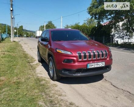 Червоний Джип Cherokee, об'ємом двигуна 2.36 л та пробігом 230 тис. км за 11800 $, фото 1 на Automoto.ua