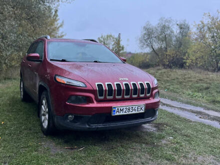 Червоний Джип Cherokee, об'ємом двигуна 3.2 л та пробігом 162 тис. км за 13800 $, фото 1 на Automoto.ua