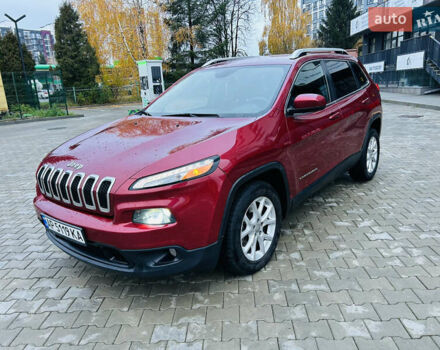 Красный Джип Чероки, объемом двигателя 2.4 л и пробегом 150 тыс. км за 12500 $, фото 1 на Automoto.ua