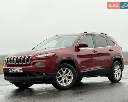 Червоний Джип Cherokee, об'ємом двигуна 3.2 л та пробігом 151 тис. км за 16555 $, фото 1 на Automoto.ua