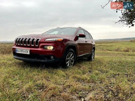 Джип Чероки 2015 в Виннице на Automoto.ua Красный Джип Чероки, объемом двигателя 2.36 л и пробегом 130 тыс. км за 12000 $, фото 1 на Automoto.ua