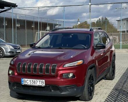 Червоний Джип Cherokee, об'ємом двигуна 2.36 л та пробігом 106 тис. км за 12500 $, фото 1 на Automoto.ua
