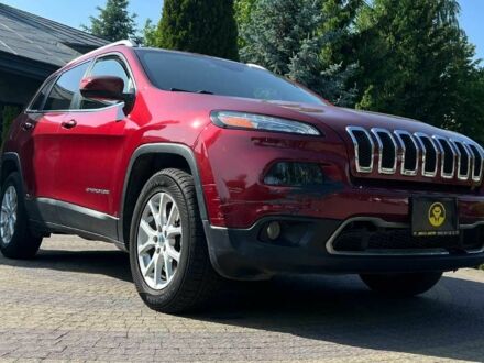 Красный Джип Чероки, объемом двигателя 2.4 л и пробегом 160 тыс. км за 12999 $, фото 1 на Automoto.ua