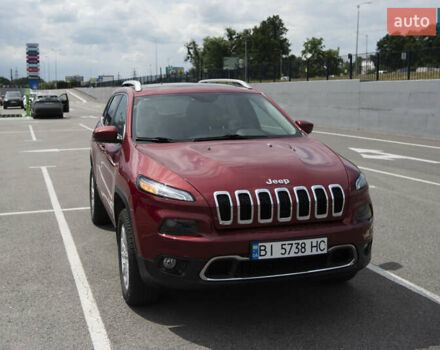 Джип Чероки 2016 в Полтаве на Automoto.ua Красный Джип Чероки, объемом двигателя 3.24 л и пробегом 93 тыс. км за 16700 $, фото 1 на Automoto.ua