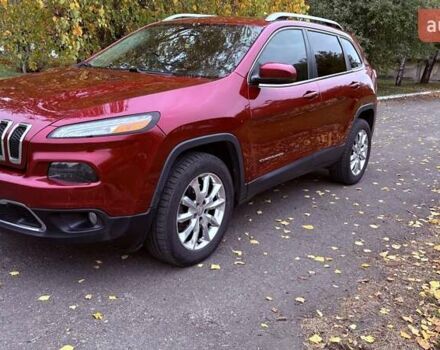 Червоний Джип Cherokee, об'ємом двигуна 2.36 л та пробігом 140 тис. км за 14000 $, фото 1 на Automoto.ua