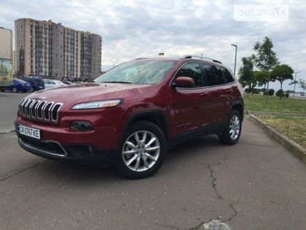 Червоний Джип Cherokee, об'ємом двигуна 2.36 л та пробігом 57 тис. км за 16700 $, фото 1 на Automoto.ua