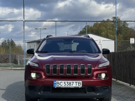 Червоний Джип Cherokee, об'ємом двигуна 2.4 л та пробігом 105 тис. км за 12800 $, фото 1 на Automoto.ua