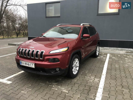 Джип Cherokee 2016 у Хмельницькому на Automoto.ua Червоний Джип Cherokee, об'ємом двигуна 2.4 л та пробігом 118 тис. км за 14000 $, фото 1 на Automoto.ua