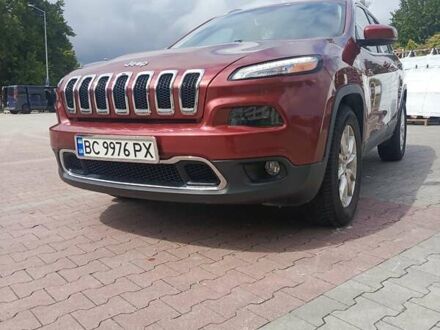 Червоний Джип Cherokee, об'ємом двигуна 2.36 л та пробігом 145 тис. км за 12200 $, фото 1 на Automoto.ua