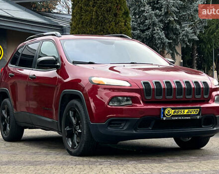 Красный Джип Чероки, объемом двигателя 2.36 л и пробегом 106 тыс. км за 13200 $, фото 1 на Automoto.ua