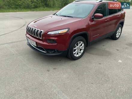 Червоний Джип Cherokee, об'ємом двигуна 2.36 л та пробігом 160 тис. км за 13500 $, фото 1 на Automoto.ua