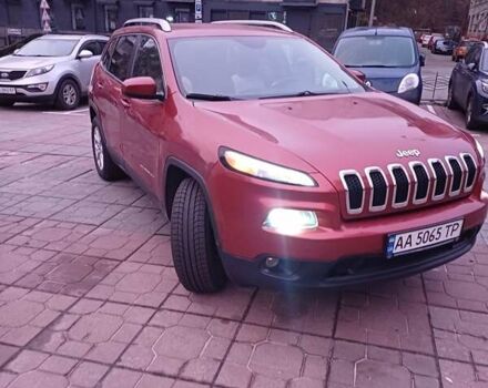 Червоний Джип Cherokee, об'ємом двигуна 2.4 л та пробігом 127 тис. км за 12000 $, фото 1 на Automoto.ua