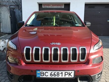 Джип Cherokee 2017 у Львові на Automoto.ua Червоний Джип Cherokee, об'ємом двигуна 2.4 л та пробігом 91 тис. км за 15000 $, фото 1 на Automoto.ua
