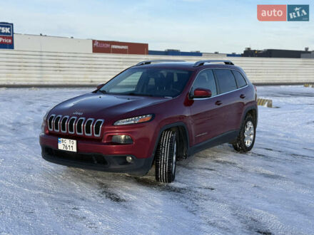 Червоний Джип Cherokee, об'ємом двигуна 2.36 л та пробігом 159 тис. км за 13500 $, фото 1 на Automoto.ua