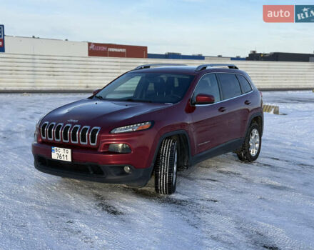 Красный Джип Чероки, объемом двигателя 2.36 л и пробегом 159 тыс. км за 13500 $, фото 1 на Automoto.ua