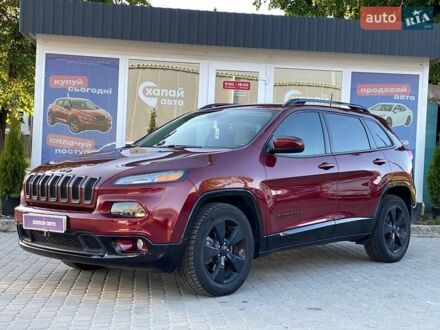 Джип Чероки 2017 в Львове на Automoto.ua Красный Джип Чероки, объемом двигателя 2.36 л и пробегом 87 тыс. км за 14000 $, фото 1 на Automoto.ua