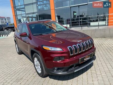 Джип Чероки 2017 в Львове на Automoto.ua Красный Джип Чероки, объемом двигателя 2.4 л и пробегом 63 тыс. км за 15900 $, фото 1 на Automoto.ua