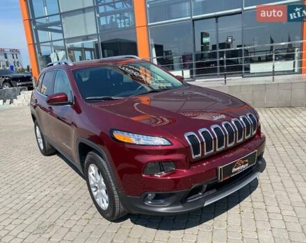 Червоний Джип Cherokee, об'ємом двигуна 2.4 л та пробігом 63 тис. км за 15900 $, фото 1 на Automoto.ua