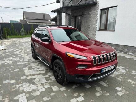 Червоний Джип Cherokee, об'ємом двигуна 2.4 л та пробігом 135 тис. км за 14900 $, фото 1 на Automoto.ua