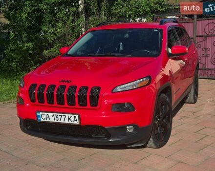 Красный Джип Чероки, объемом двигателя 2.4 л и пробегом 81 тыс. км за 14900 $, фото 1 на Automoto.ua