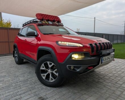 Красный Джип Чероки, объемом двигателя 3.2 л и пробегом 58 тыс. км за 23000 $, фото 1 на Automoto.ua