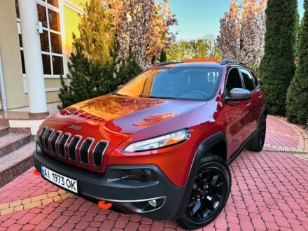 Червоний Джип Cherokee, об'ємом двигуна 3.2 л та пробігом 129 тис. км за 16999 $, фото 1 на Automoto.ua