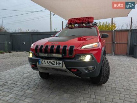 Красный Джип Чероки, объемом двигателя 3.24 л и пробегом 58 тыс. км за 22999 $, фото 1 на Automoto.ua