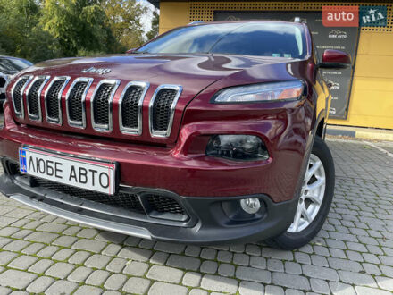 Червоний Джип Cherokee, об'ємом двигуна 2.36 л та пробігом 63 тис. км за 14900 $, фото 1 на Automoto.ua