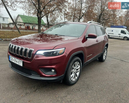 Красный Джип Чероки, объемом двигателя 2.4 л и пробегом 187 тыс. км за 14700 $, фото 1 на Automoto.ua