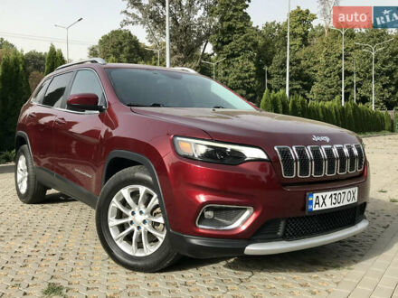 Красный Джип Чероки, объемом двигателя 2.36 л и пробегом 210 тыс. км за 14500 $, фото 1 на Automoto.ua